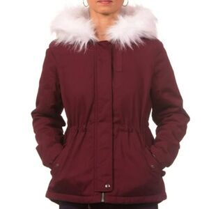 Pink Platinum Juniors' Medium Twill Anorak Jacket